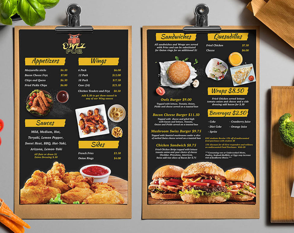 menu-leaflet